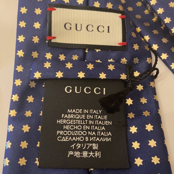 Authentic BNWT Gucci Starlet Neck Tie - Picture 4 of 9